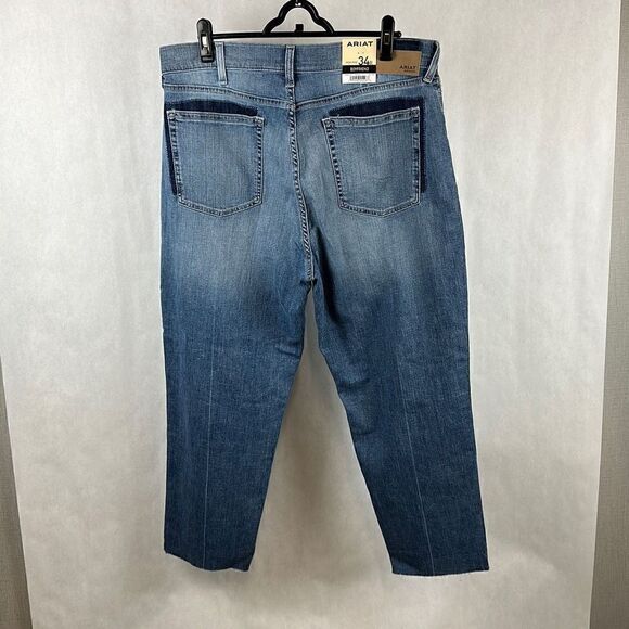 NWT Ariat Boyfriend Denim Jeans High Rise Bombshell - Picture 4 of 7